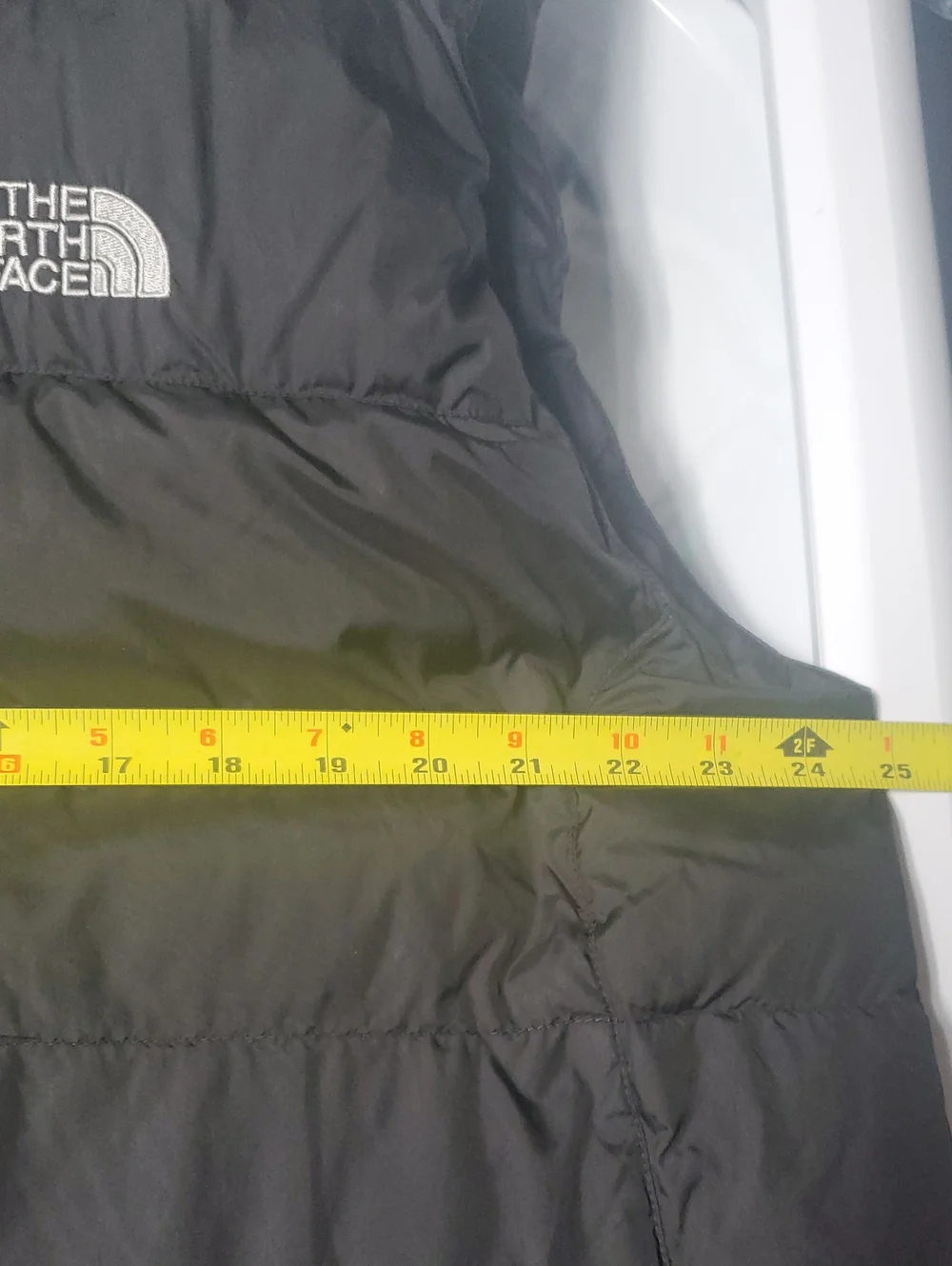 The North Face Mens Black 550 Goose Down Puffer Down Vest Size XL Preppy Outdoor